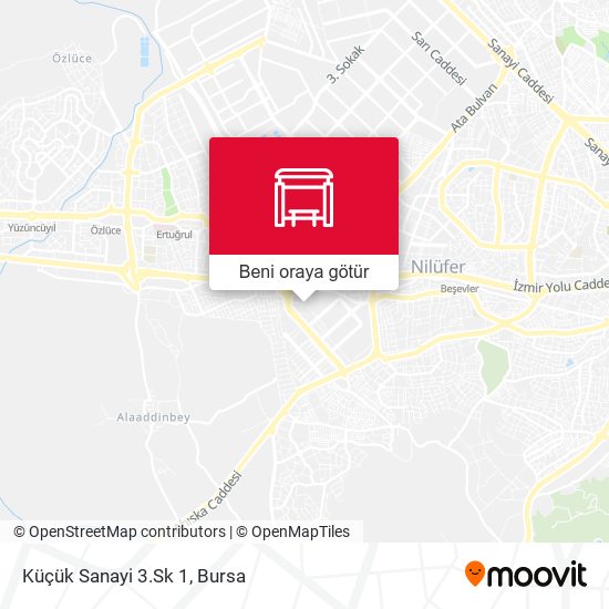 Küçük Sanayi 3.Sk 1 harita
