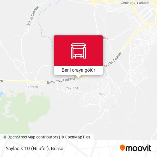 Yaylacik 10 (Nilüfer) harita