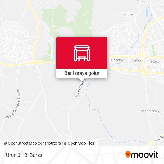 Ürünlü 13 harita