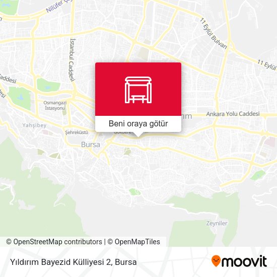 Yıldırım Bayezid Külliyesi 2 harita