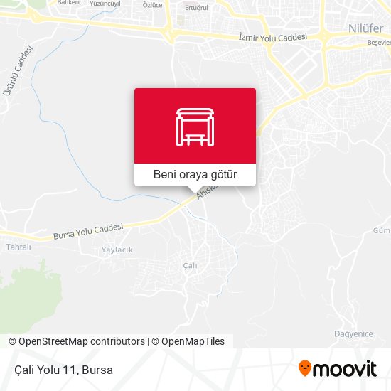 Çali Yolu 11 harita
