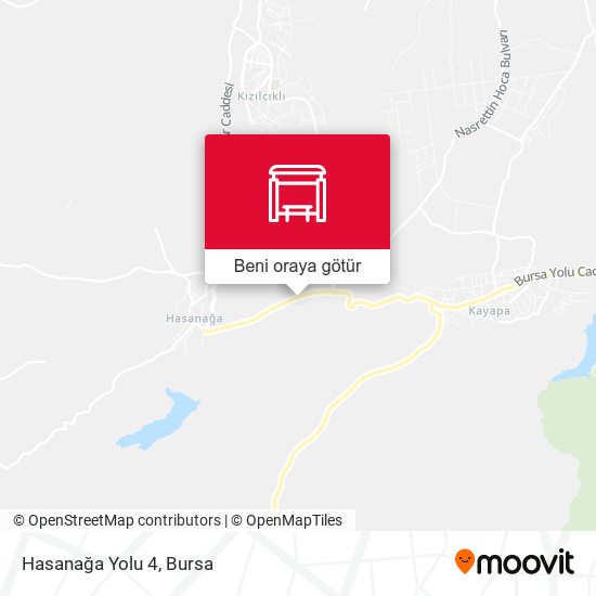 Hasanağa Yolu 4 harita