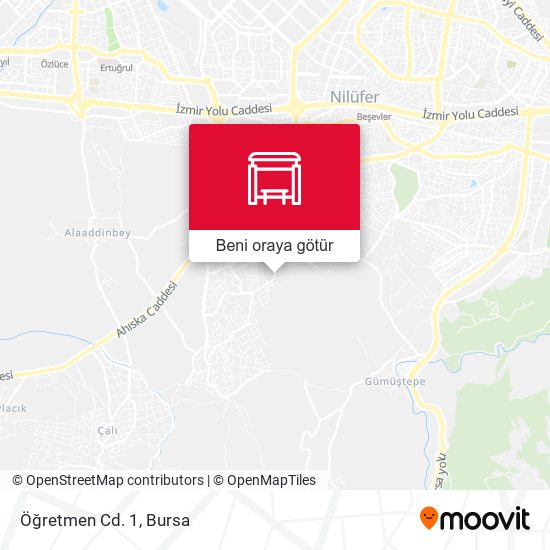 Öğretmen Cd. 1 harita