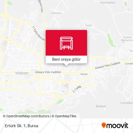 Ertürk Sk. 1 harita