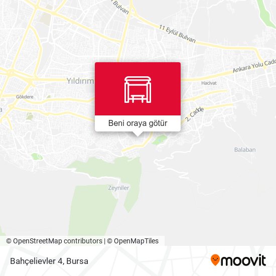 Bahçelievler 4 harita