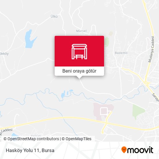 Hasköy Yolu 11 harita