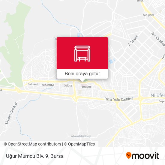 Uğur Mumcu Blv. 9 harita