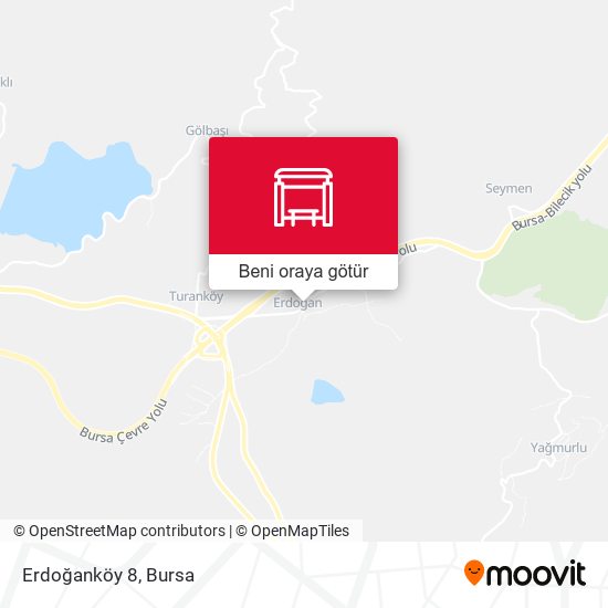 Erdoğanköy 8 harita