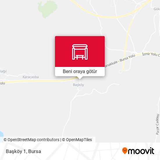 Başköy 1 harita