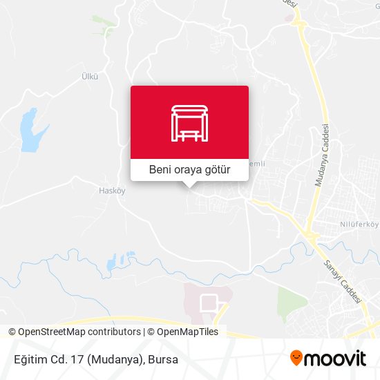 Eğitim Cd. 17 (Mudanya) harita