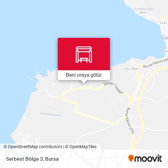 Serbest Bölge 3 harita