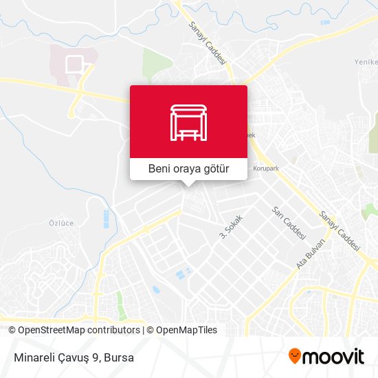 Minareli Çavuş 9 harita