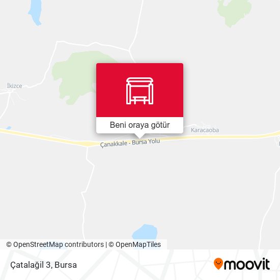 Çatalağil 3 harita