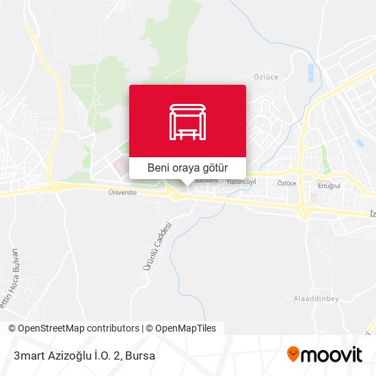 3mart Azizoğlu İ.O. 2 harita