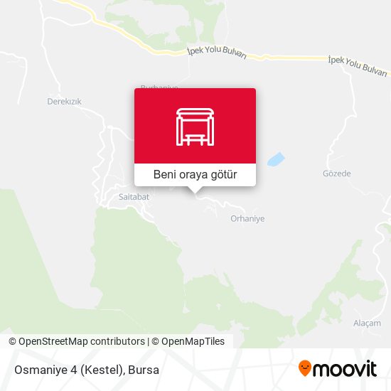 Osmaniye 4 (Kestel) harita