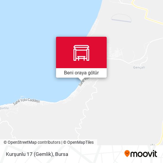 Kurşunlu 17 (Gemlik) harita