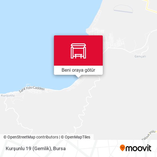 Kurşunlu 19 (Gemlik) harita
