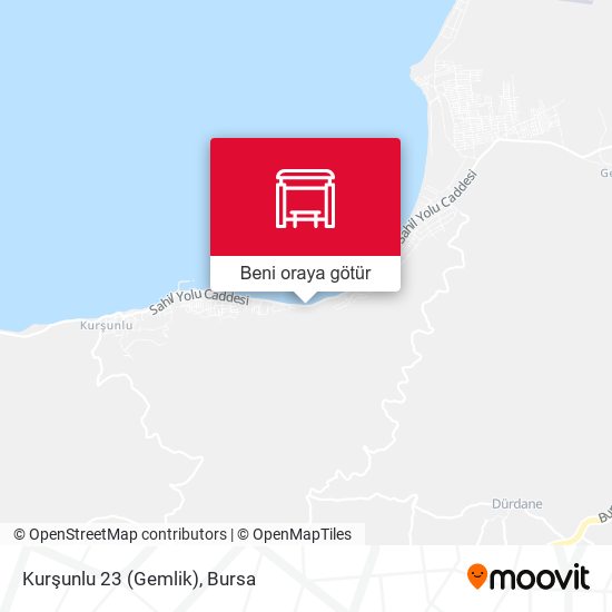 Kurşunlu 23 (Gemlik) harita