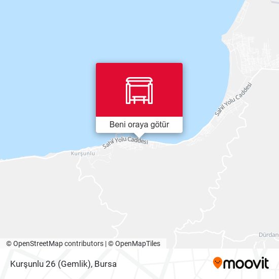 Kurşunlu 26 (Gemlik) harita