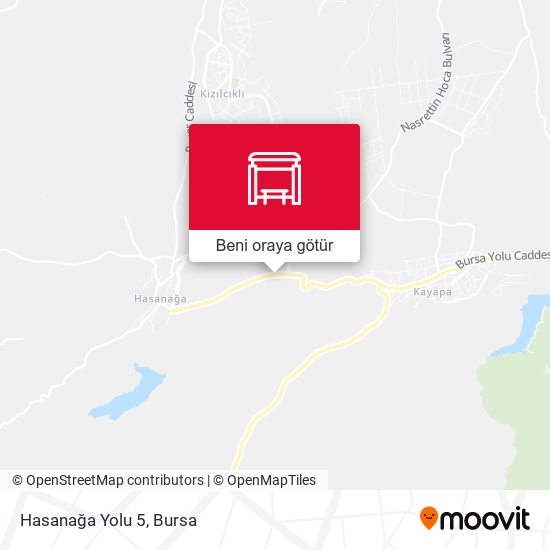 Hasanağa Yolu 5 harita