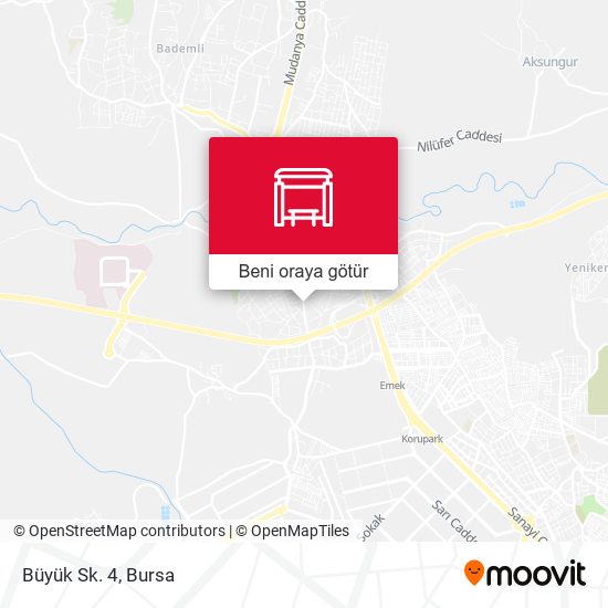 Büyük Sk. 4 harita