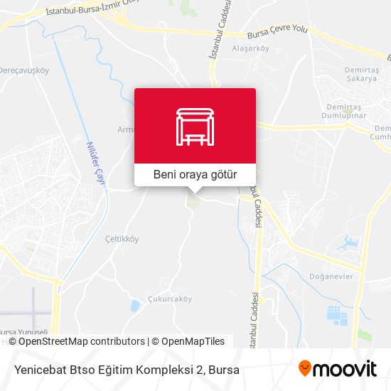 Yenicebat Btso Eğitim Kompleksi 2 harita