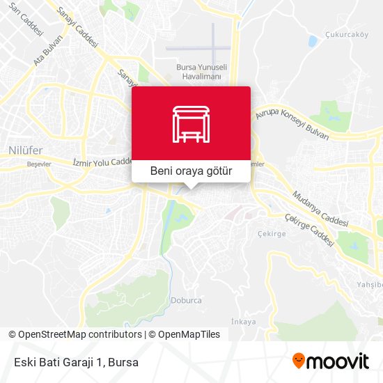 Eski Bati Garaji 1 harita