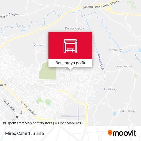 Miraç Cami 1 harita