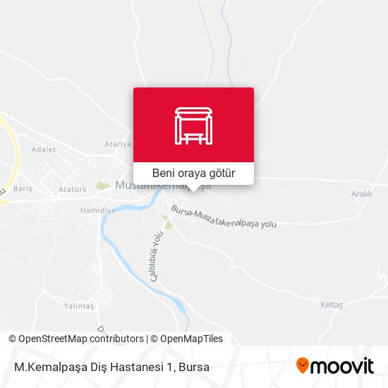 M.Kemalpaşa Diş Hastanesi 1 harita