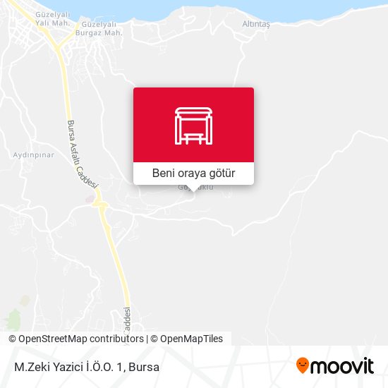 M.Zeki Yazici İ.Ö.O. 1 harita