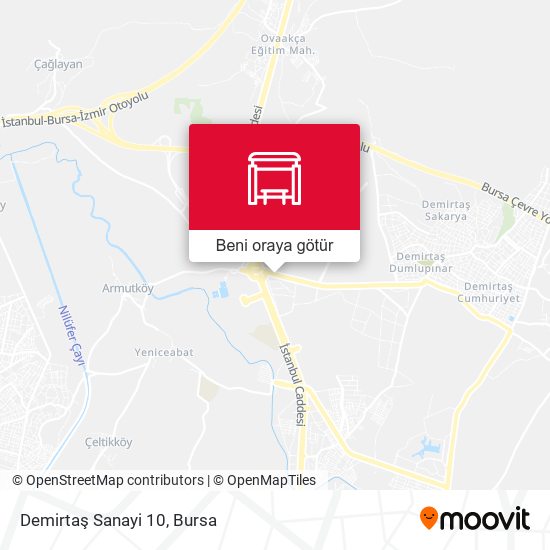 Demirtaş Sanayi 10 harita