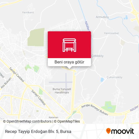 Recep Tayyip Erdoğan Blv. 5 harita