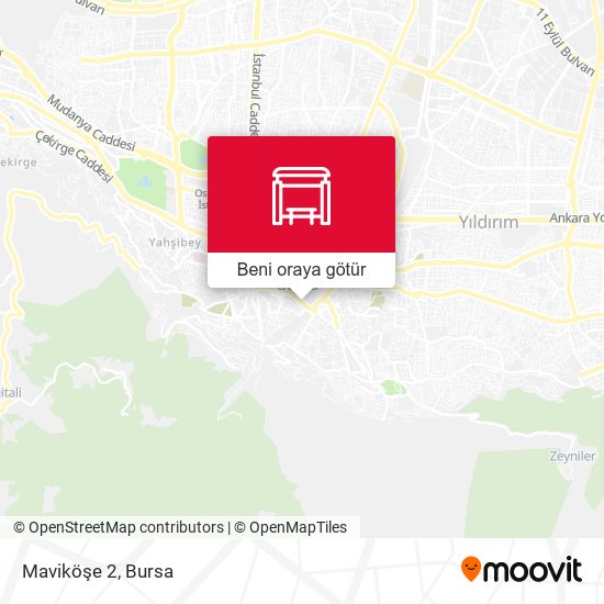 Maviköşe 2 harita
