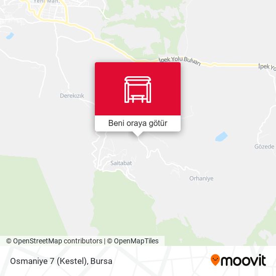 Osmaniye 7 (Kestel) harita
