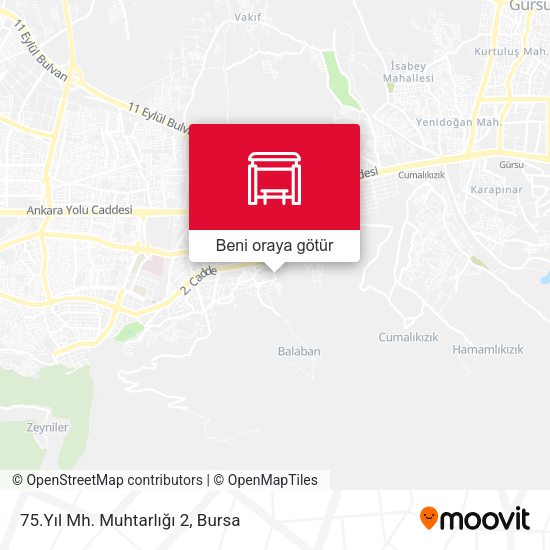 75.Yil Mh. Muhtarliği 2 harita
