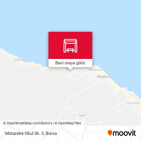 Mütareke Okul Sk. 3 harita