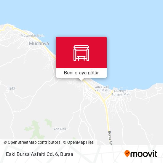 Eski Bursa Asfalti Cd. 6 harita