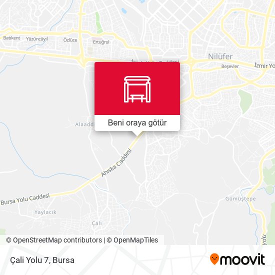 Çali Yolu 7 harita