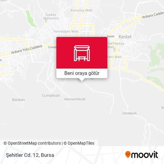 Şehitler Cd. 12 harita