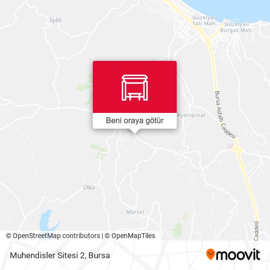 Muhendisler Sitesi 2 harita
