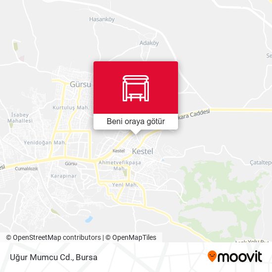 Uğur Mumcu Cd. harita