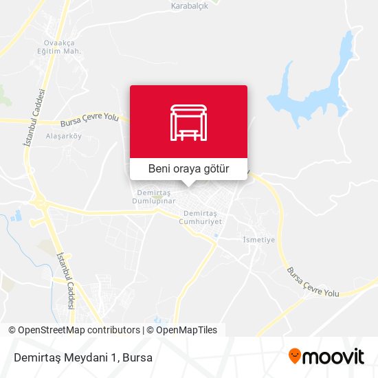Demirtaş Meydani 1 harita