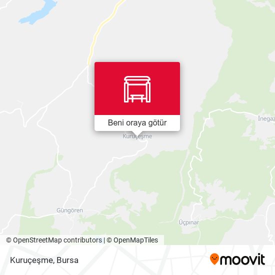 Kuruçeşme harita