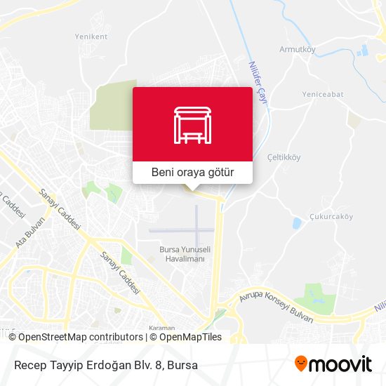 Recep Tayyip Erdoğan Blv. 8 harita
