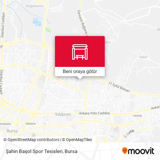 Şahin Başol Spor Tesisleri harita