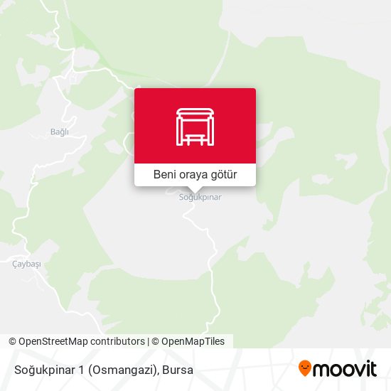 Soğukpinar 1 (Osmangazi) harita