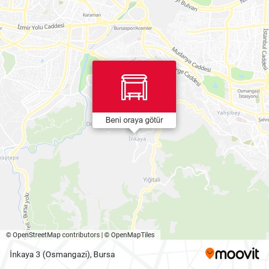 İnkaya 3 (Osmangazi) harita
