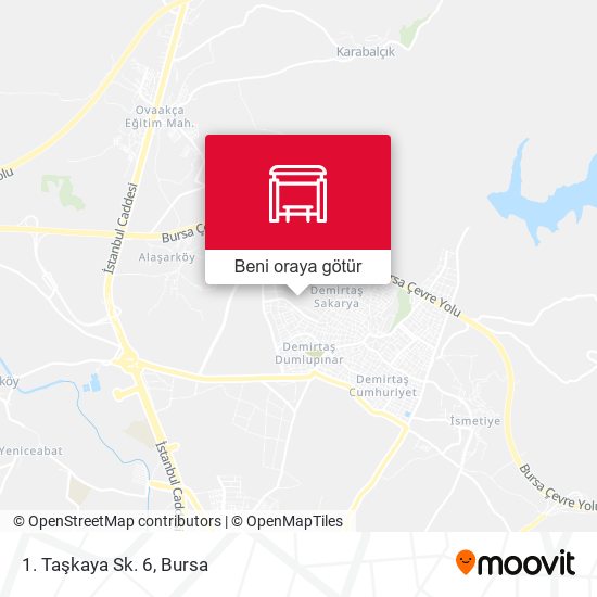 1. Taşkaya Sk. 6 harita