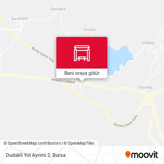 Dudakli Yol Ayrimi 2 harita