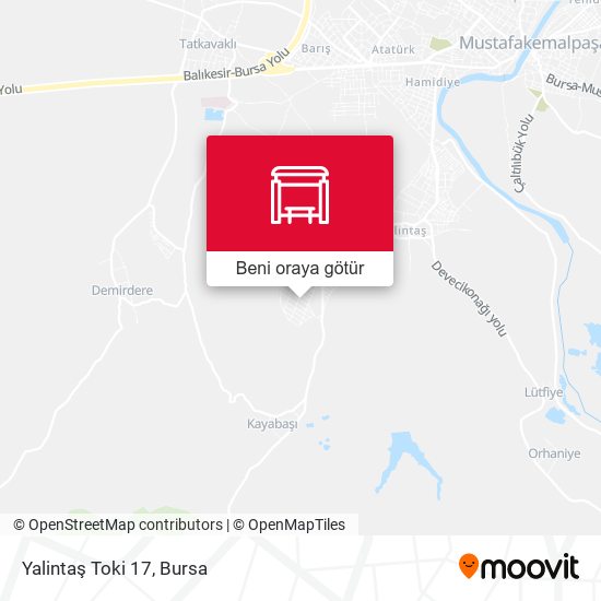 Yalintaş Toki 17 harita